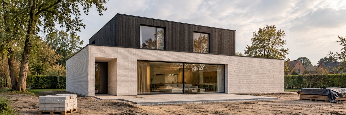Nieuwbouwwoning bij oplevering